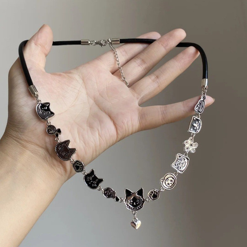 Bohemian Style Multi-Layer Bead Necklace for Women Exquisite Collarbone Chain Layered Necklace