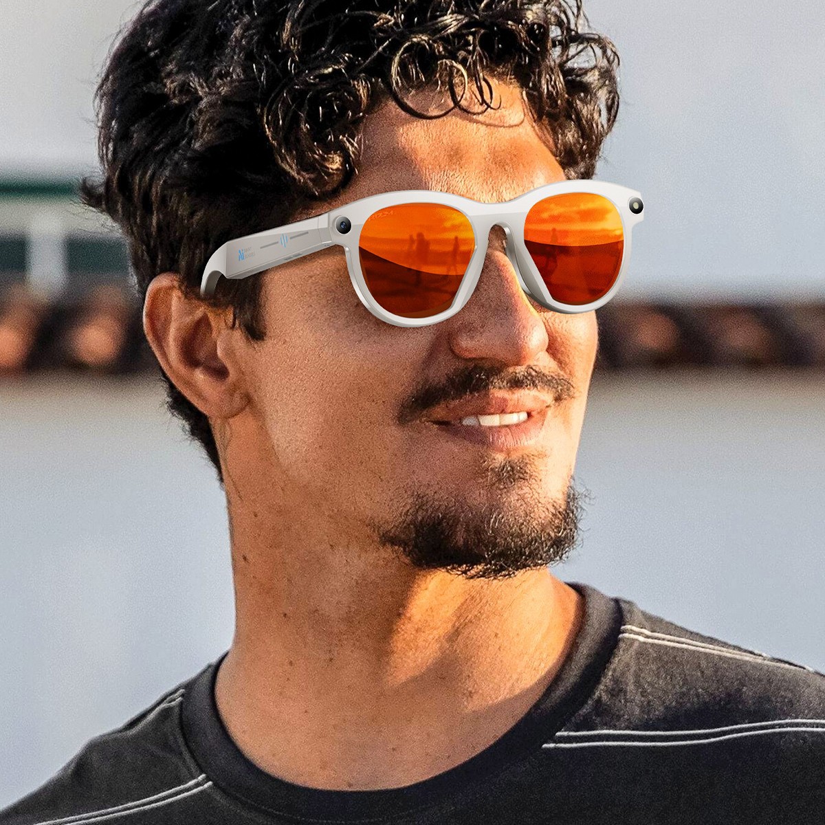 M88 AI Smart Glasses with Camera Translator Photo Video Object Recognition Music Call M88 Glasses