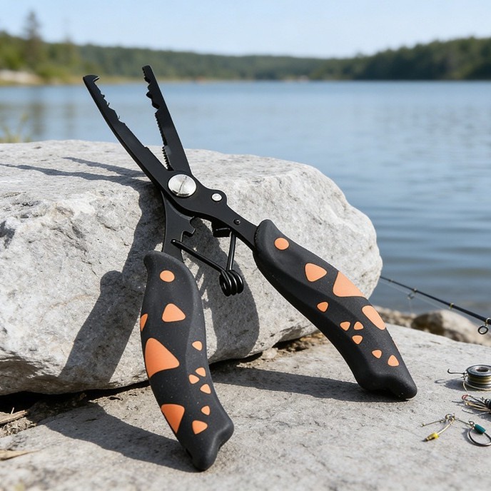 Stainless Steel Fishing Line Scissors Multifunctional Fishing Pliers Outdoor Portable Fishing Pliers