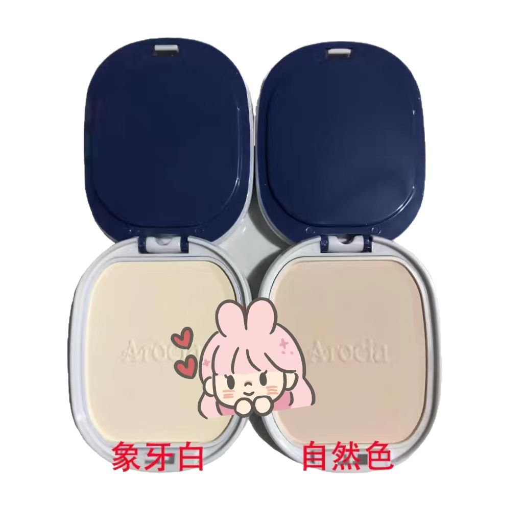 Jiamei Powder 328 Wet and Dry Dual-Use Oil-Control Moisturizing Whitening Concealer Setting Waterproof Contouring Beauty