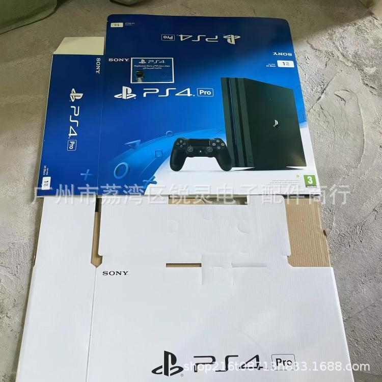 PS4 Game Console Box BOX PS4 Console Outer Box Color Box Packing Carton