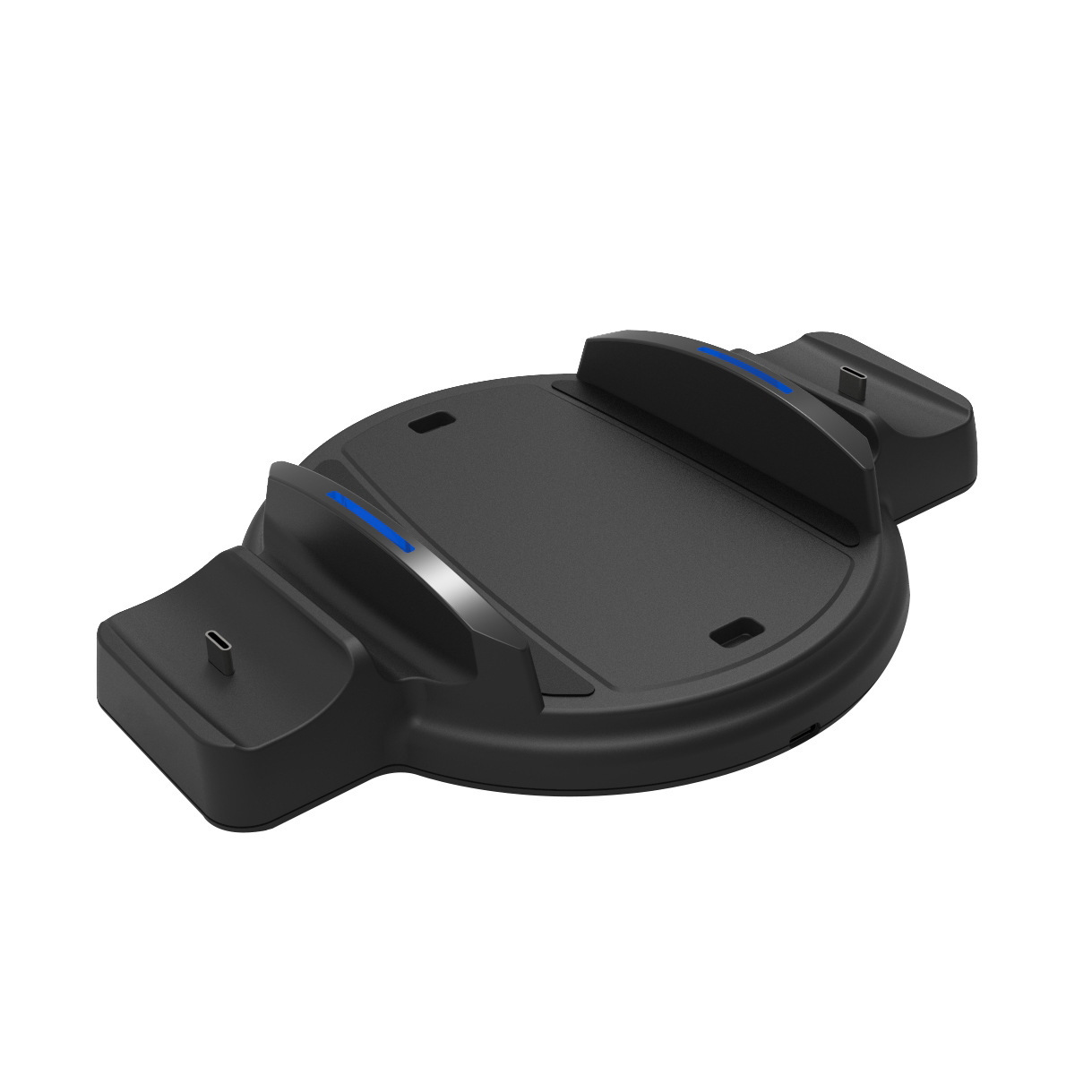 P5 DE/UHD host round base stand P5 three-in-one host stand with wireless controller dual charging dock