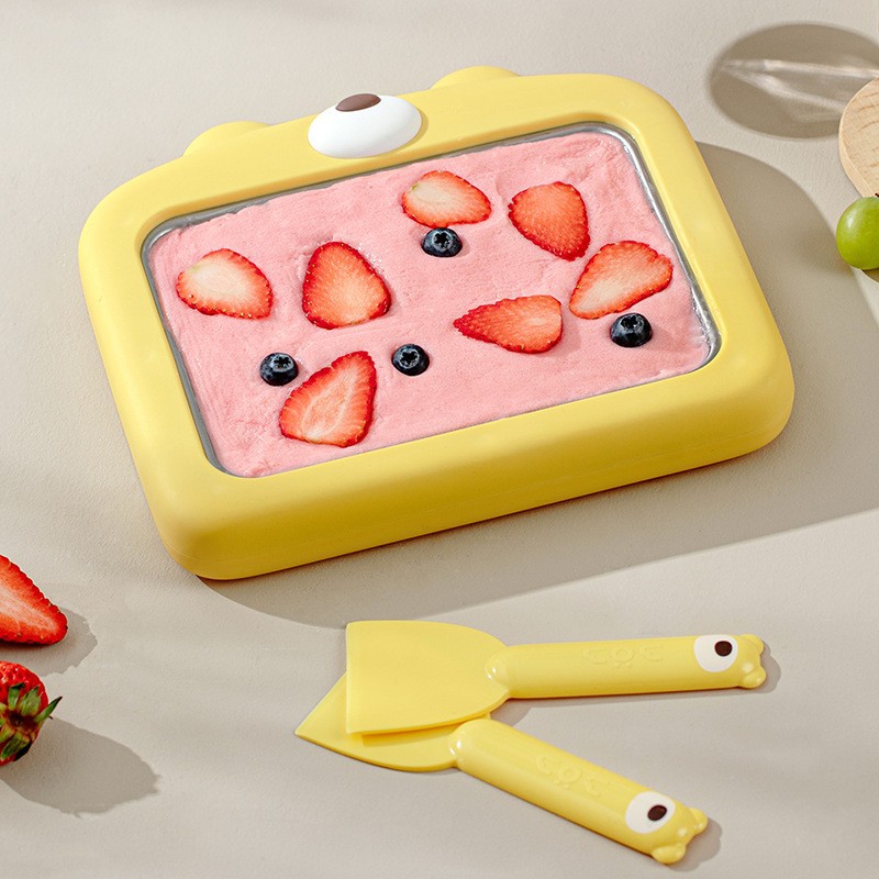 No-electricity frozen yogurt maker, homemade fruit small household ice cream maker, children's DIY frozen yogurt and ice maker