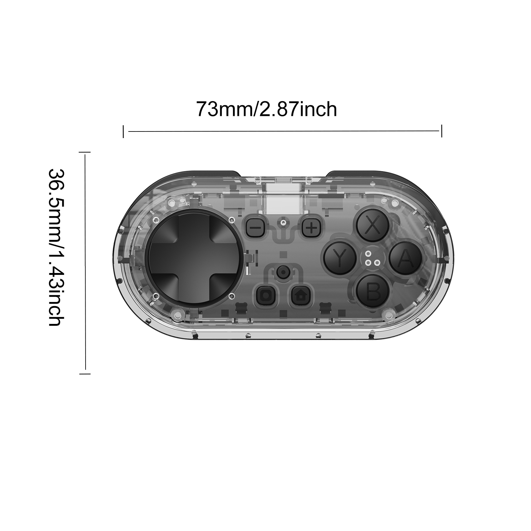 LinYuvo Lianyou switchpro wireless controller metal joystick crystal buttons switch OLED controller
