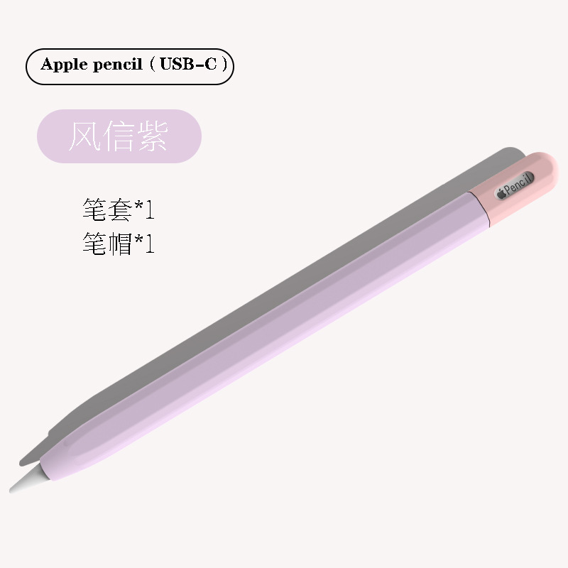 风信紫 · Apple Pencil（USB-C）