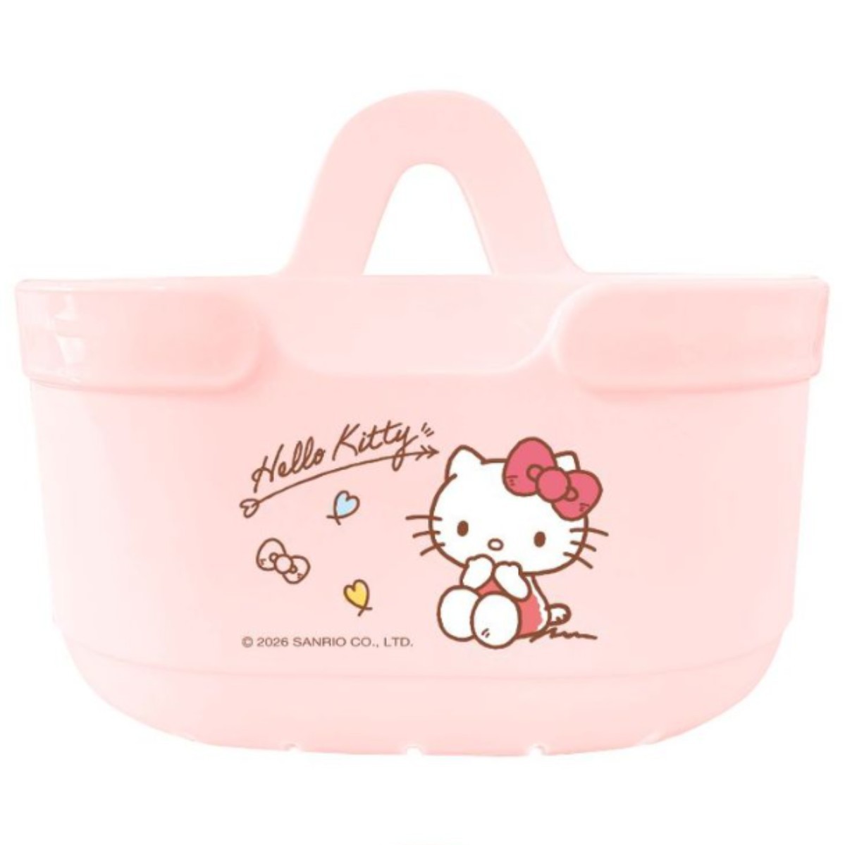 Sanrio Official Wall-Mounted Storage Basket Large Capacity No-Drilling Sterilization Box Storage Basket Traceless Antibacterial Kitchen