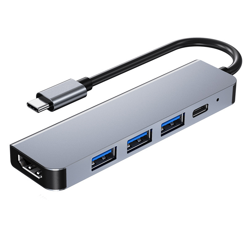 Universal 5-in-1 Expansion Dock Multi-Function Phone Computer Game Console Hub Docking Station Adapter