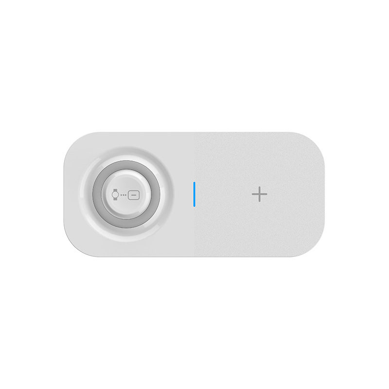 Wireless charger compatible with iWatch 7 SE 6 5 4 3 2 two-in-one 15W fast wireless charger fast charging portable