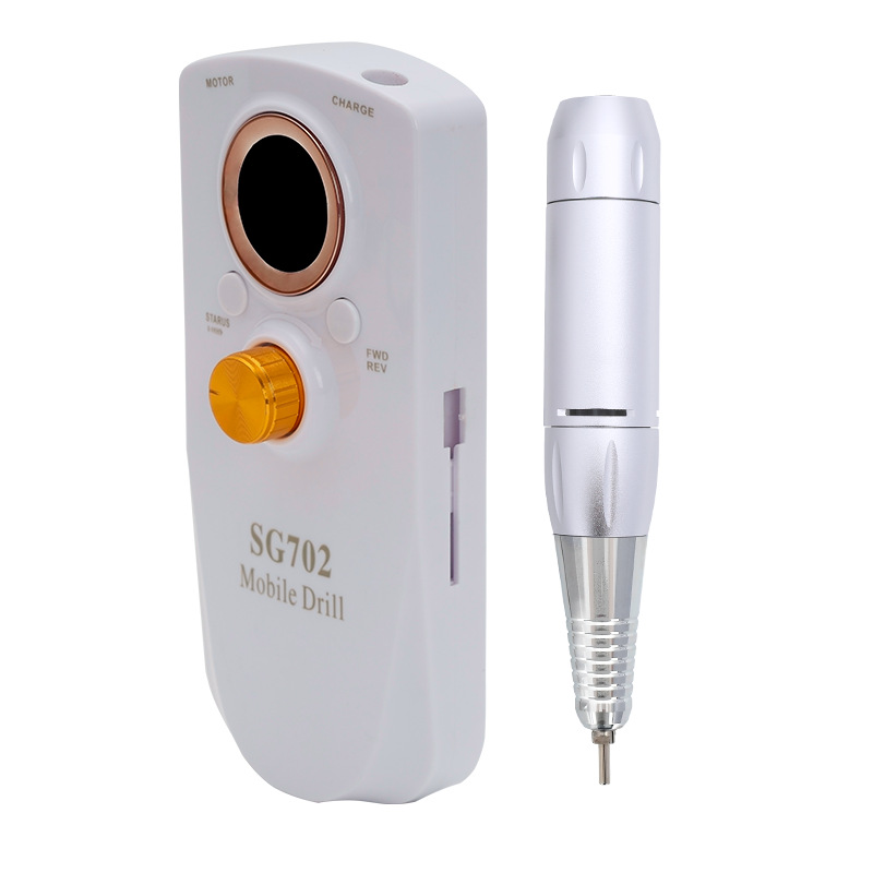 Electric Nail Drill for Nail Salon Nail File Kit Portable Grinding Machine for Beginners Nail Dead Skin Remover