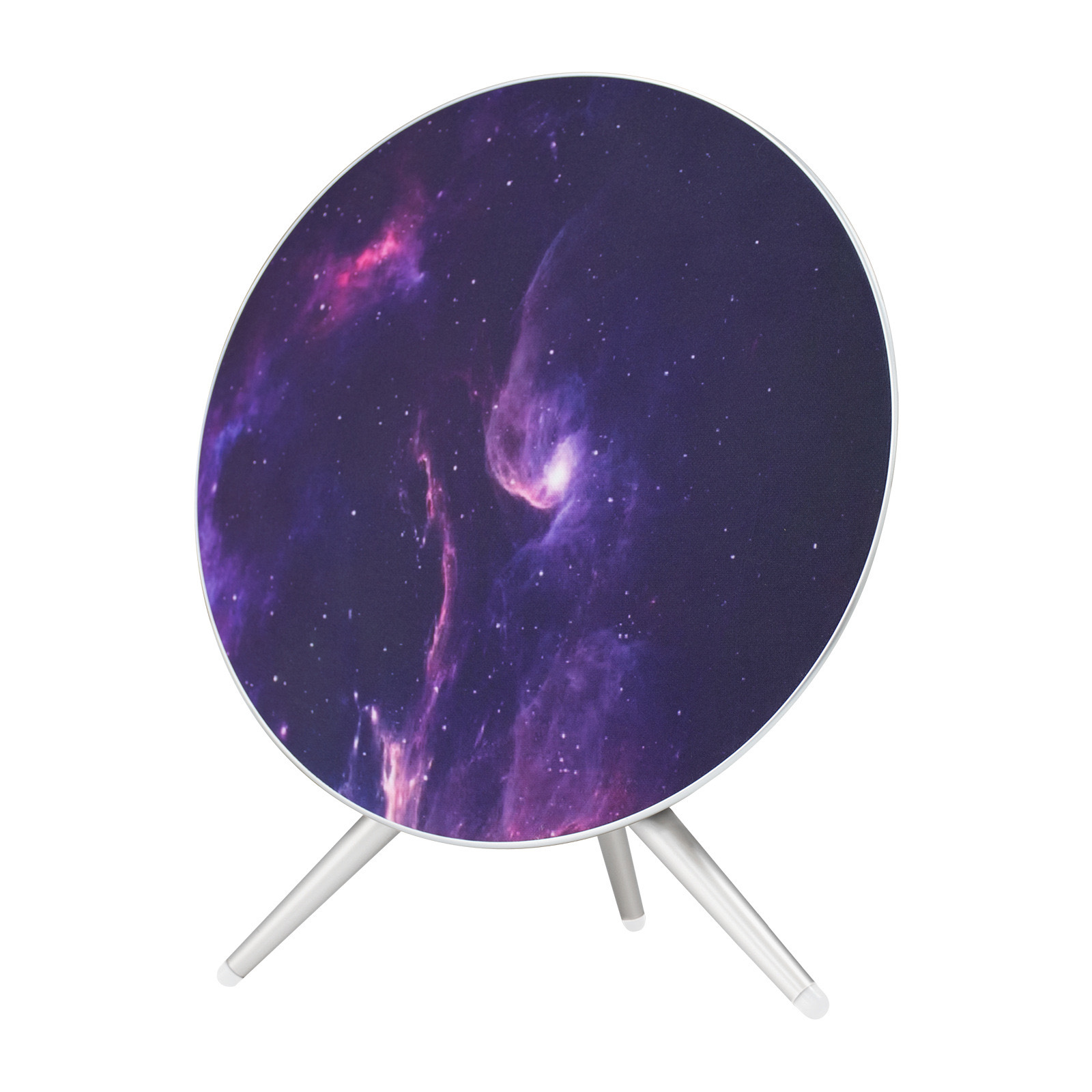 Huaqiangbei Flying Saucer Bluetooth Audio Outdoor Portable Wireless Stand Home Desktop Heavy Bass Bluetooth Speaker
