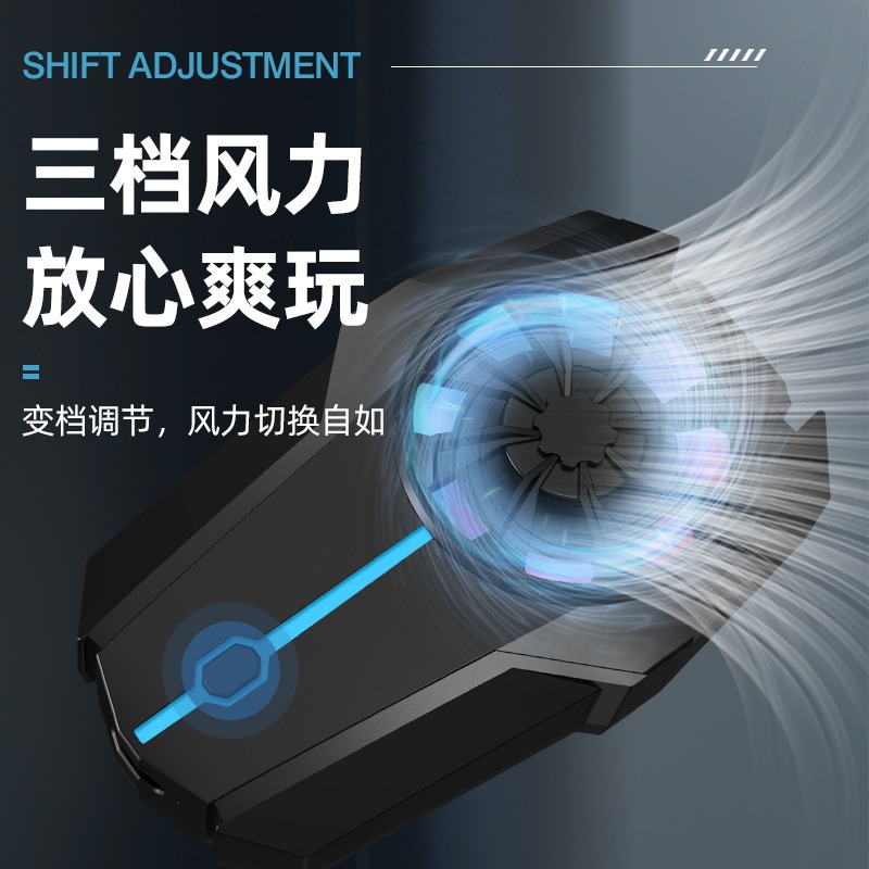 New Phone Cooler F15 Air Cooling Wireless Battery Back Clip Cooler Plug-in Cooling