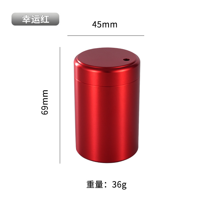 New Toothpick Holder Wind Toothpick Can Hotel Restaurant Aluminum Titanium Alloy Portable Toothpick Barrel