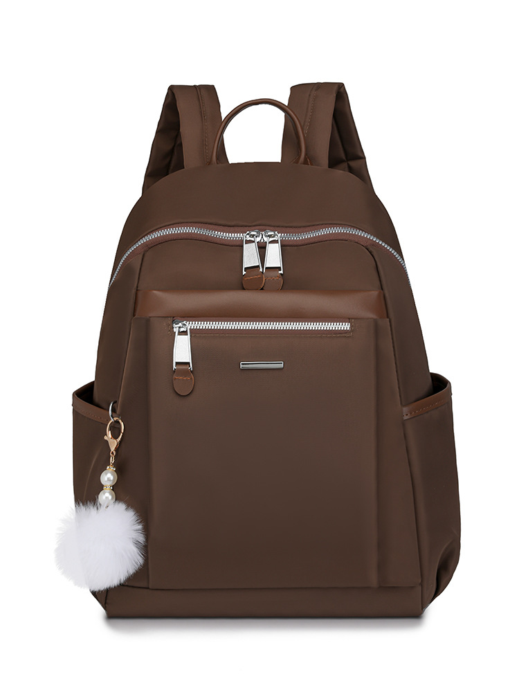Travel backpack women nylon cloth double-shoulder bag women 2025 new travel lightweight simple large capacity
