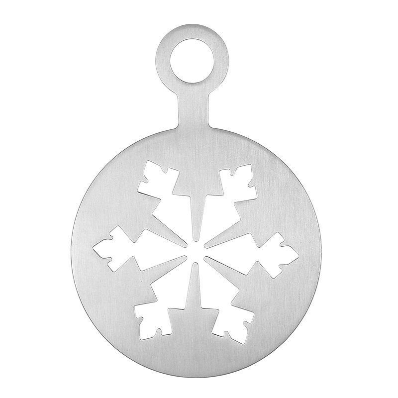 Coffee latte art stencil mold, stainless steel fancy coffee piping mold, milk foam stencil, spray powder stencil