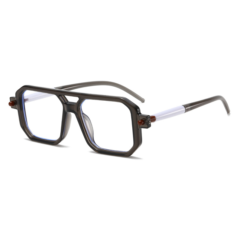 New large frame high-definition anti-blue light reading glasses for women, natural look young frame glasses