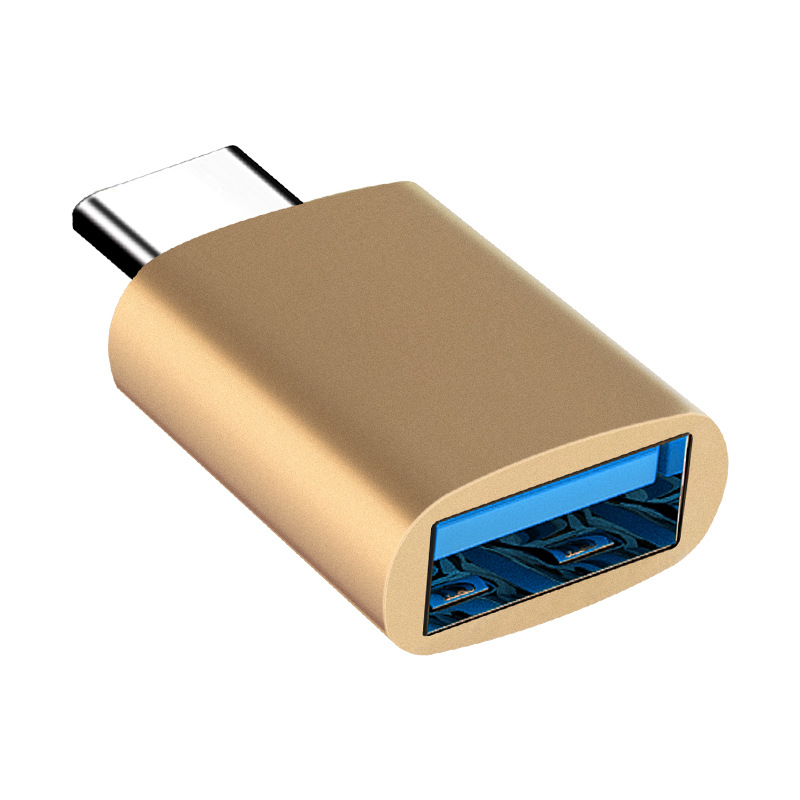 Metal Type-C to USB3.0 Adapter Phone OTG Tablet U Disk Converter Port Notebook Expansion Converter