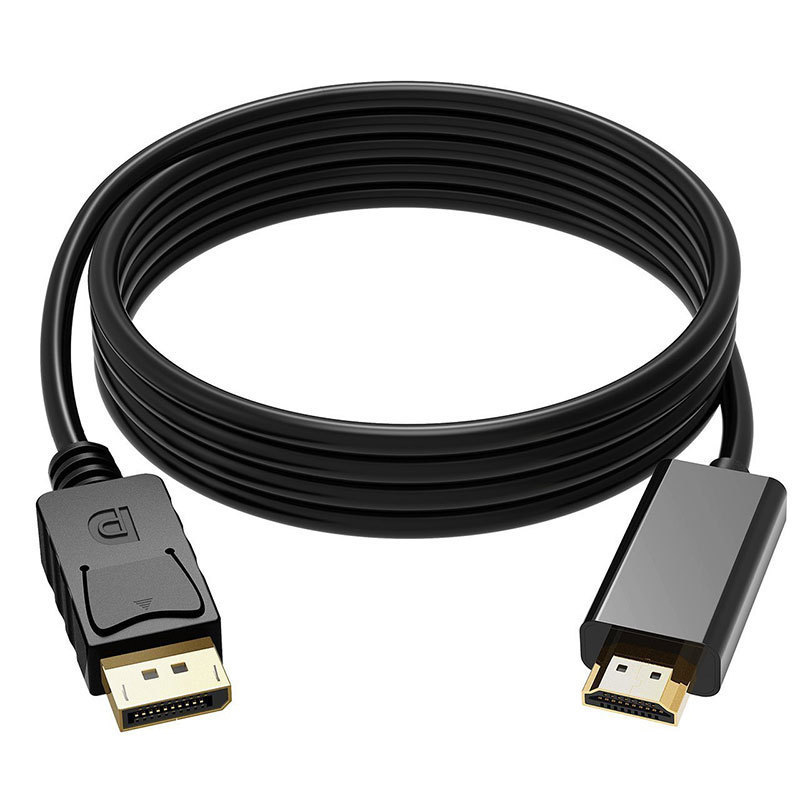 Large DP to HDMI adapter cable 1.8m DisplayPort HD 4K monitor connection cable dp to hdmi