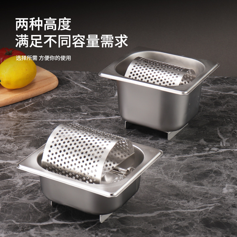 Thickened stainless steel butter spreader American-style burger tool butter roller street burger