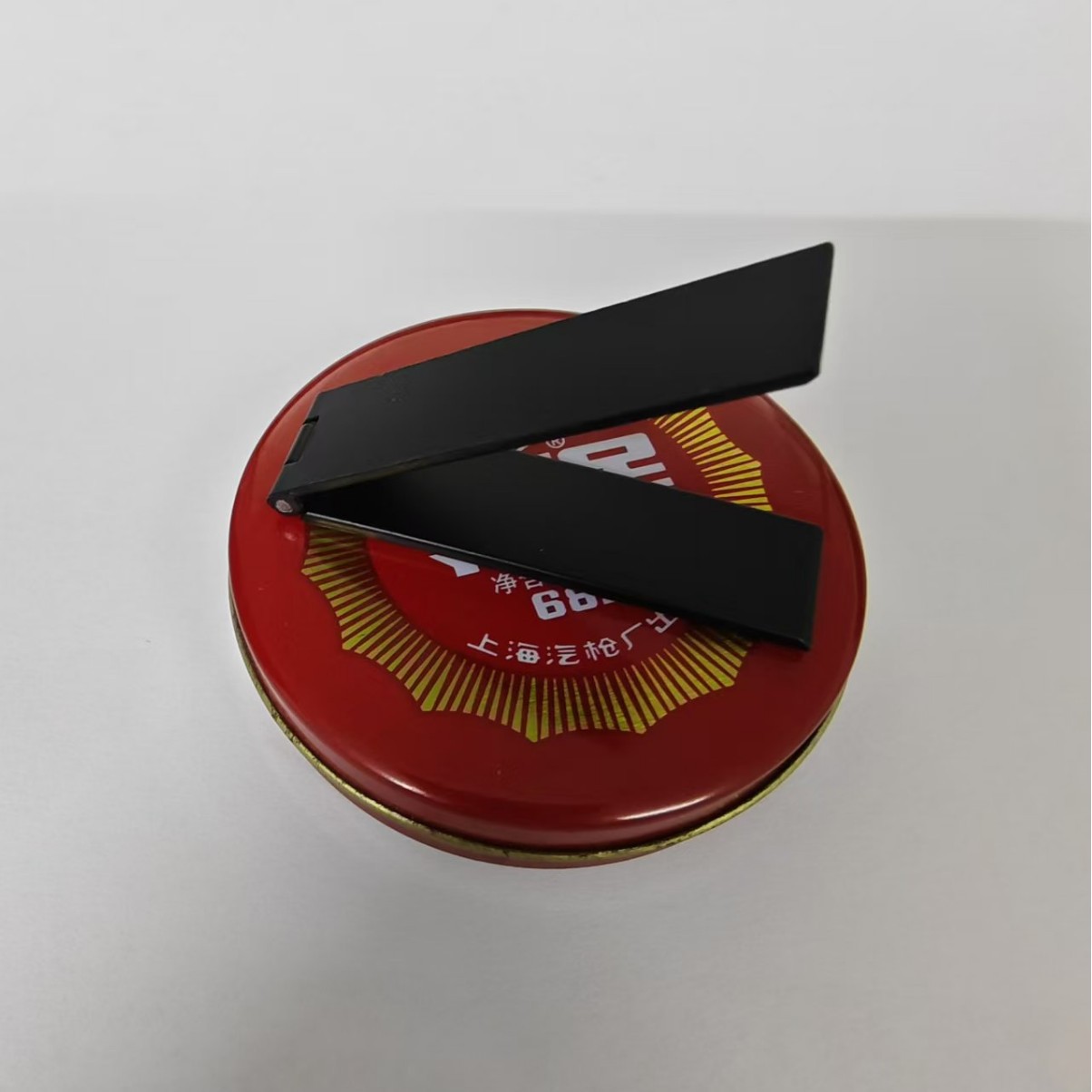 Metal One-line Foldable Phone Stand Thin Light Mini Back Sticker Stand Multifunctional Flip Desktop Stand
