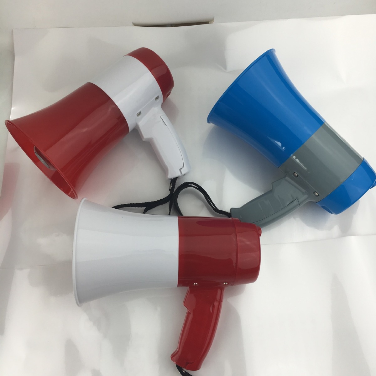 Handheld voice amplifier recording high-power megaphone rechargeable card U disk speaker for promotion street vending