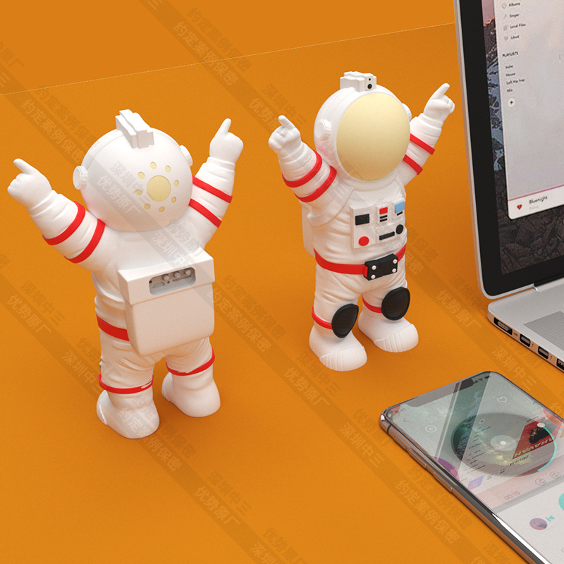 Custom Cartoon Bluetooth Speaker Cute Unicorn Figure IP Shape Gift Simulation PVC Soft Rubber Speaker