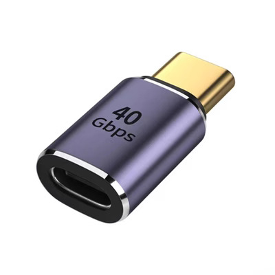 USB4 adapter Type-C male to female 100W fast charging laptop adapter Thunderbolt 4 data cable converter