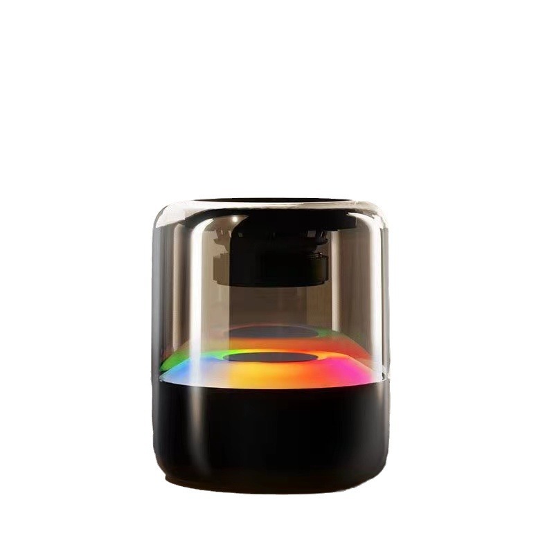 Z5 Wireless Smart Home Desktop Bluetooth Speaker Portable Subwoofer Glass Small Audio Gift Speaker