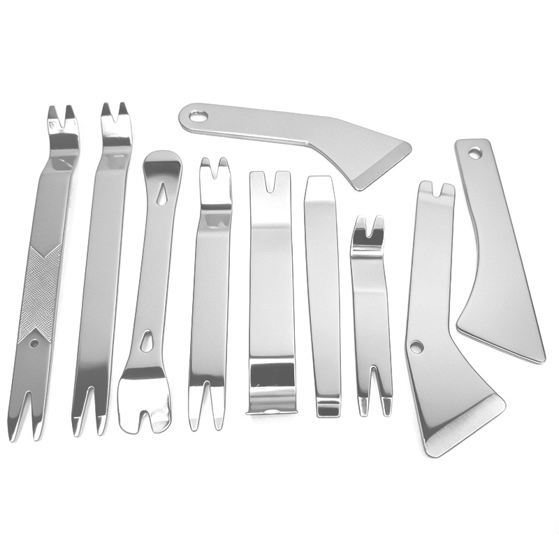 Stainless Steel Pry Bar Car Plastic Clip Screwdriver Interior Door Panel Window Center Console Disassembly Pry Bar Tool