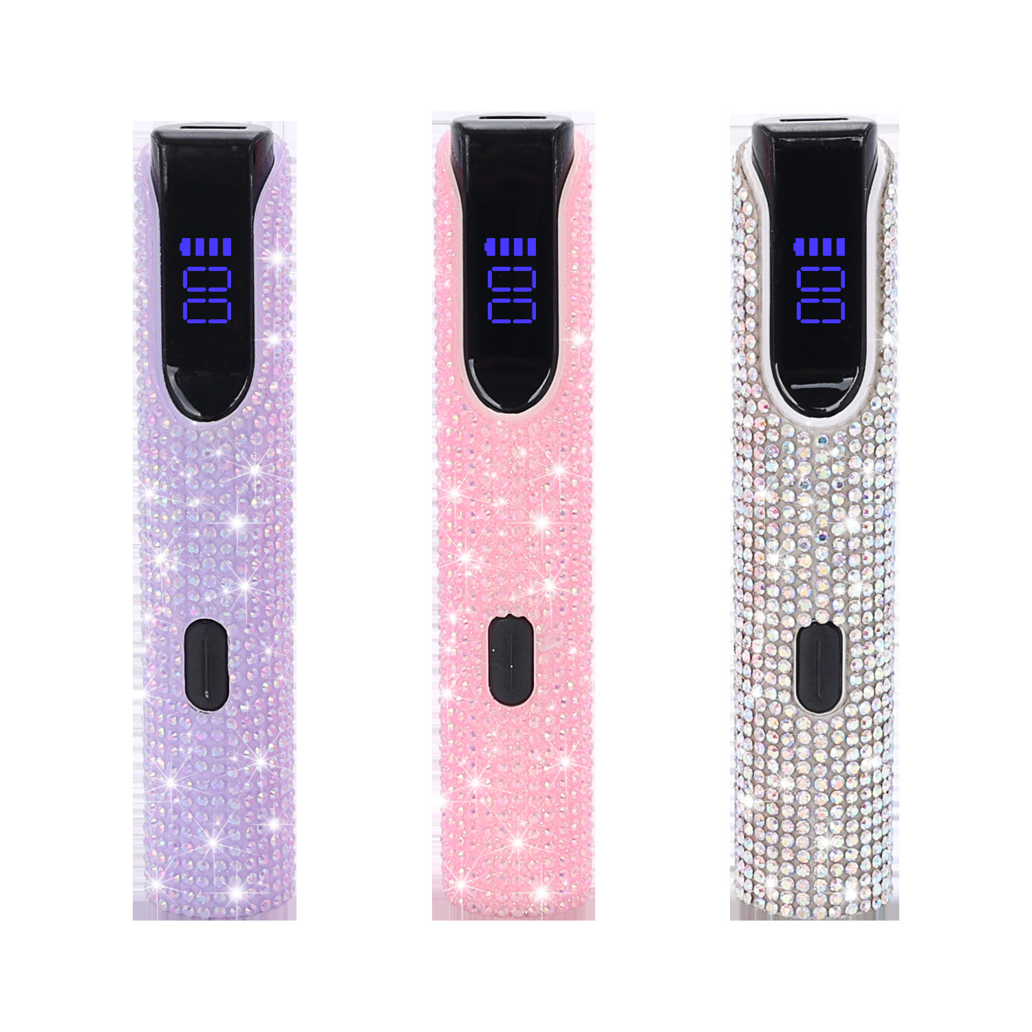 Handheld Nail Linear Lamp Small Portable Rechargeable Gel Fast Drying Mini UV Nail Tip Lamp Wireless Charging