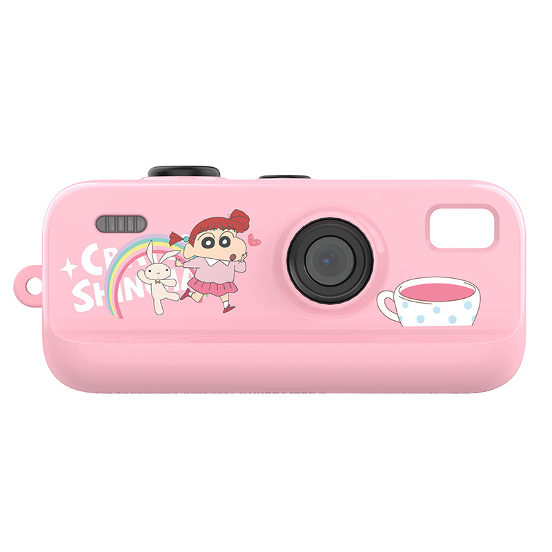 Crayon Shin-chan Cartoon Camera Photo Video Mini Digital Camera Student Party Portable Small Camera Gift