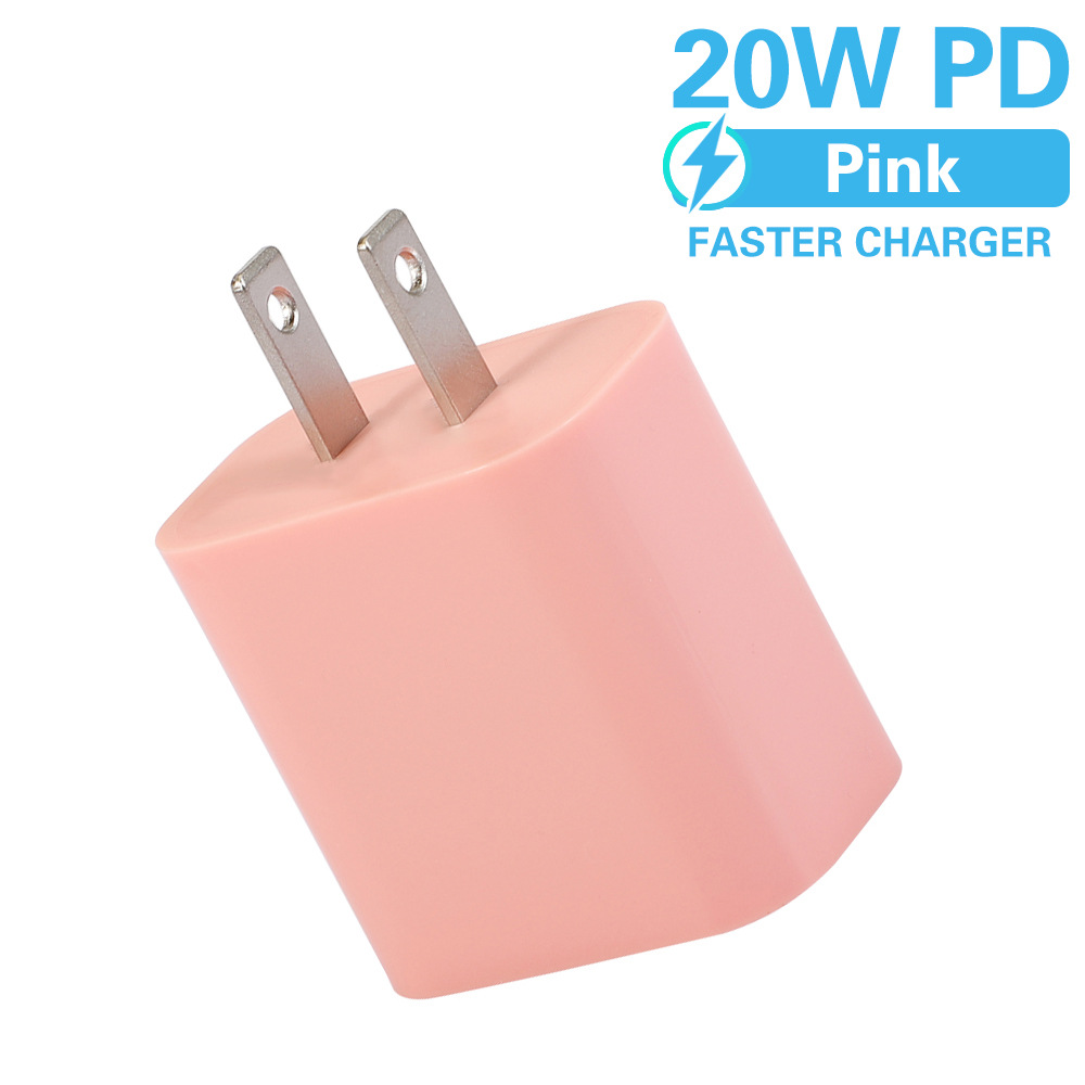 Candy 20W PD Phone Charger 9V Type-C Interface 20W Fast Charging Compatible with Apple iPhone 15