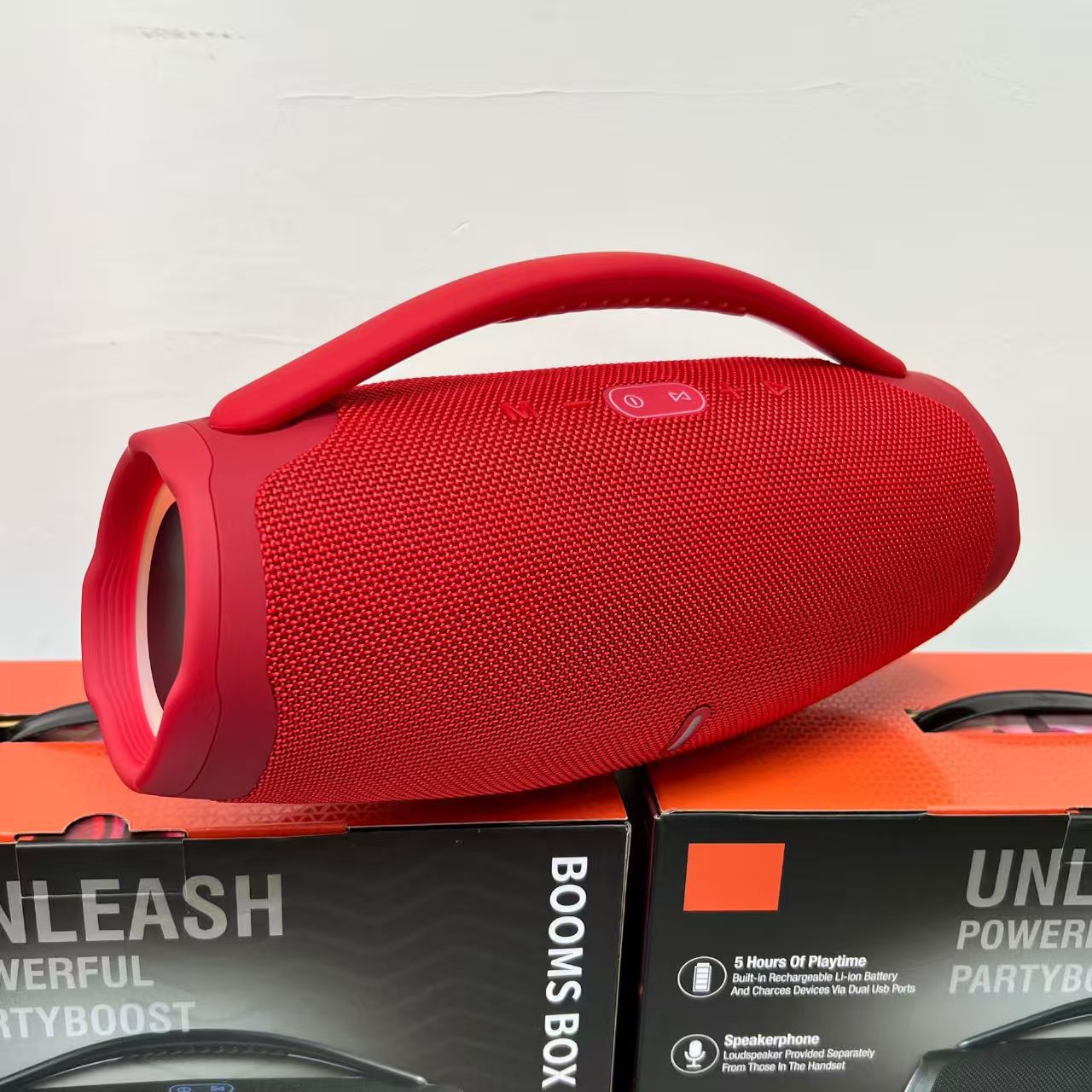 LED Big War God 3 Wireless Bluetooth Speaker Outdoor Camping Sports Bluetooth Speaker Portable Big War Drum 3rd Gen Speaker
