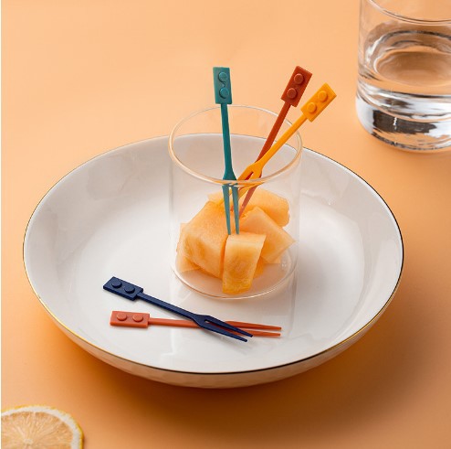 Bento decoration pick fruit fork Mickey cute mini bento pick animal paradise fruit fork set bento pick