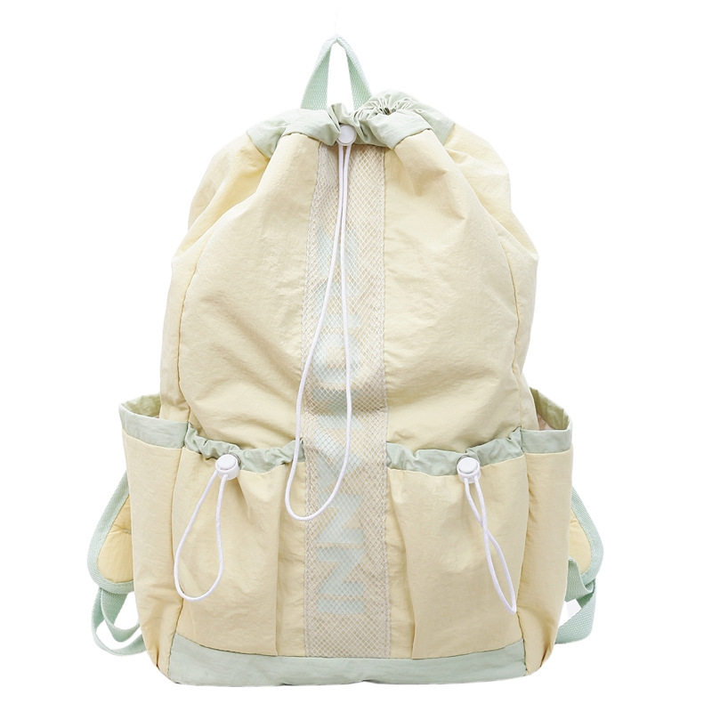 Badminton Bag Drawstring Backpack 2025 New Nylon Large Capacity Travel Bag School Bag Climbing Cycling Tennis Bag