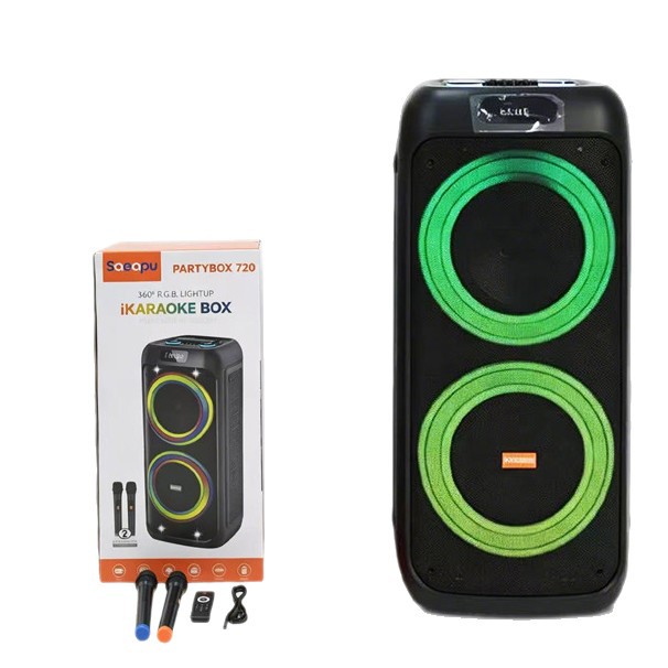 8.5-inch PARTYBOX720 Bluetooth Speaker Outdoor Square Dance Bass Trolley Speaker