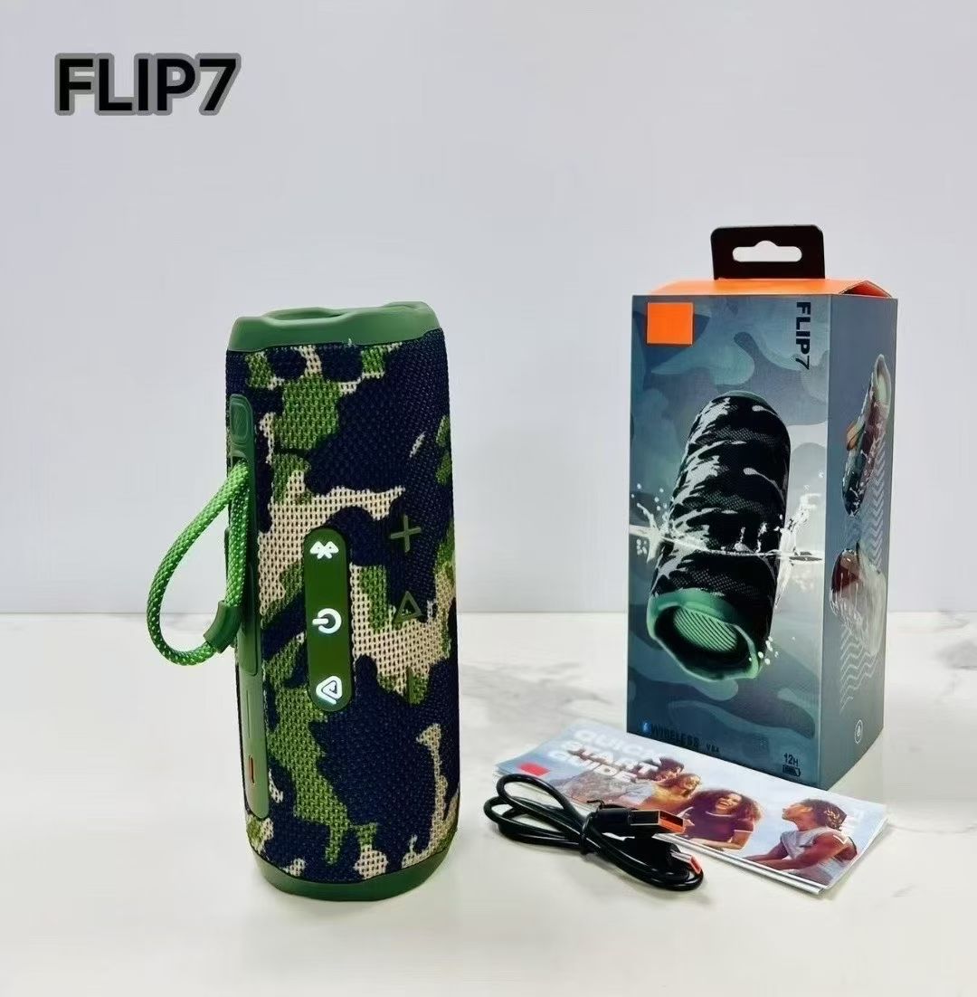FLIP7 Kaleidoscope Bluetooth Speaker Portable Waterproof Heavy Bass Subwoofer Wireless Gift Speaker Outdoor BOX3