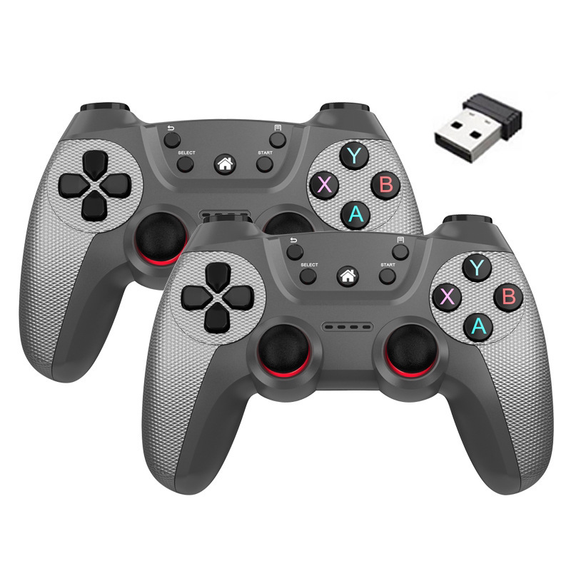 PC dual wireless controller Android TV TVBOX computer one-to-two game controller usb dual controllers