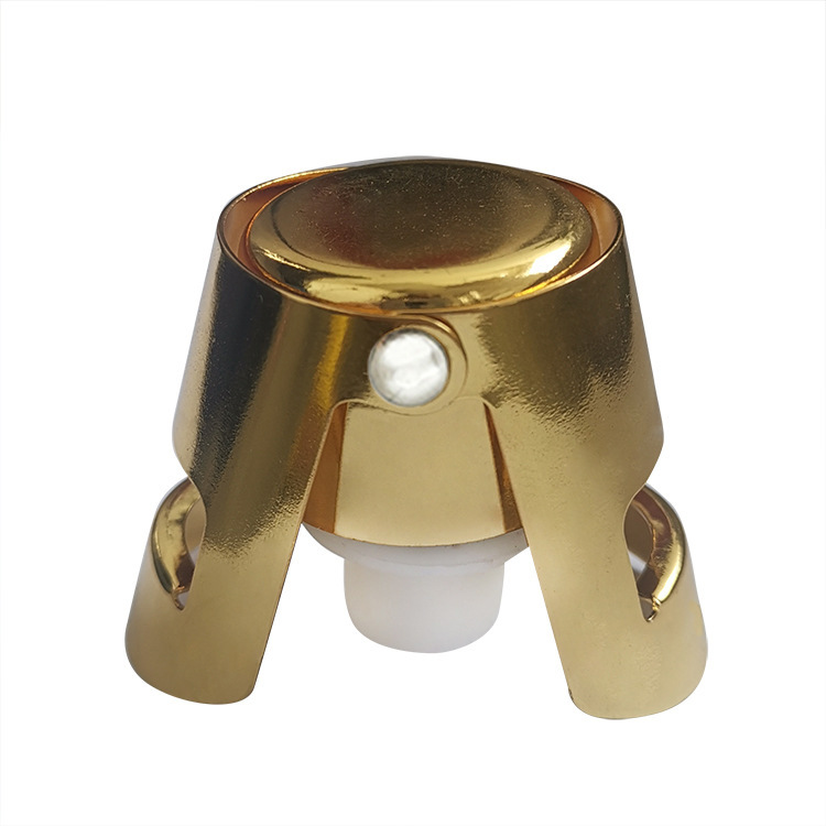 Stainless steel red wine stopper red wine champagne stopper red wine bottle stopper rose gold sand gold opp