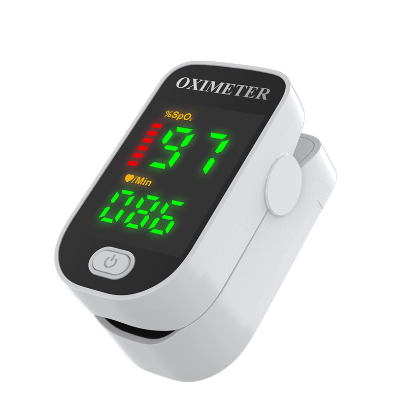 LK87 Blood Oxygen Monitor Oximeter Finger Clip Pulse Oxygen Saturation Monitor Portable