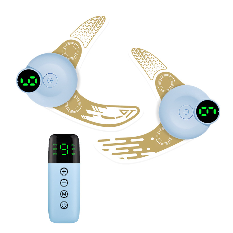 Home EMS Microcurrent Small Mask King Eye Beauty Instrument for Eye Bags and Dark Circles, Eye Massager Patch