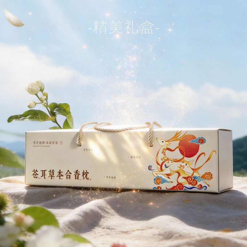 Handmade Blended Incense Pillow Five Seeds Hawthorn Cocklebur Seed Children's Pillow Sleep Aid Traditional Chinese Medicine Hug Pillow Calming Pillow