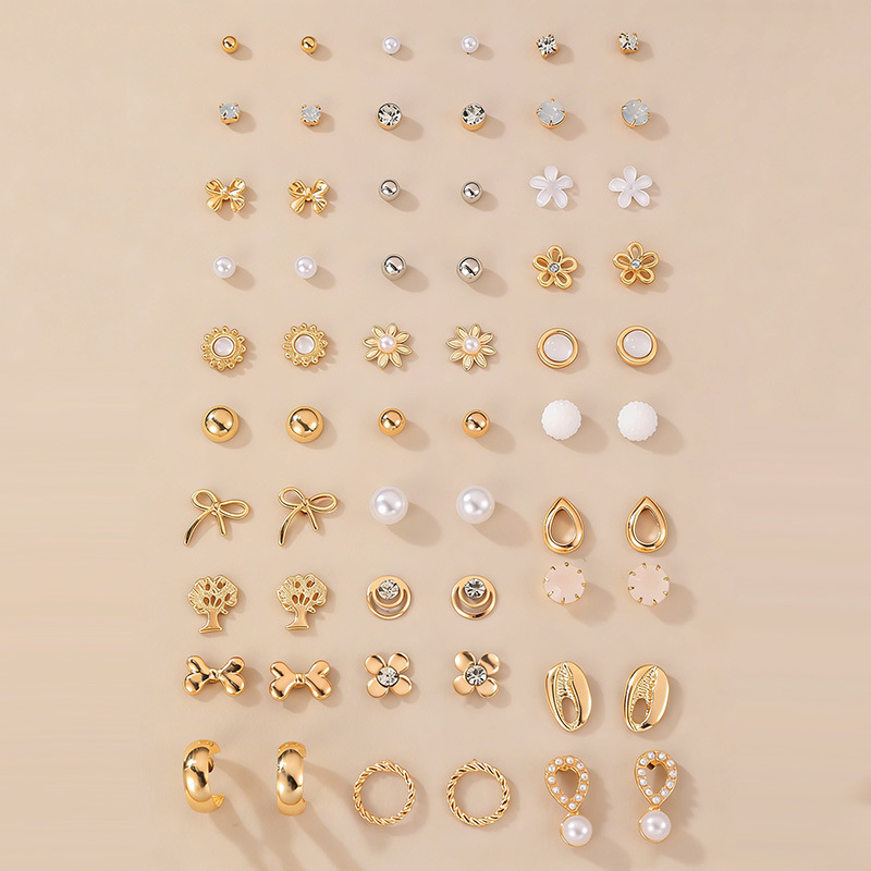 EZ5891 Earrings Simple Student Earrings Women's Ear Accessories