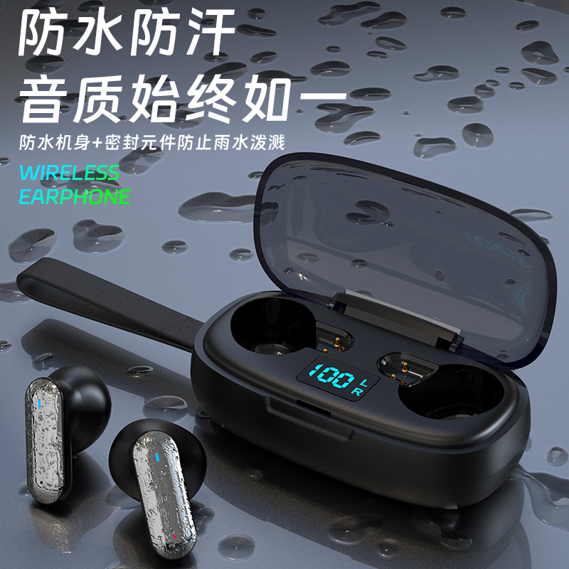 Wireless Bluetooth Earbuds In-Ear Sports Earphones Gaming Call Earbuds 5.3 Ultra-Long Battery Life True Wireless