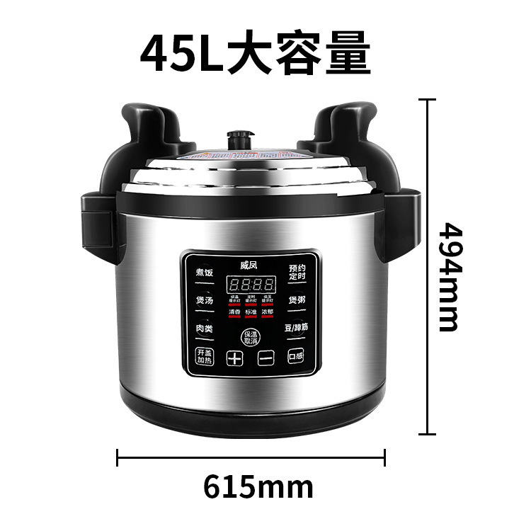Weifeng 8-75L Commercial Electric Pressure Cooker Rice Cooker Multi-Function Smart Reservation