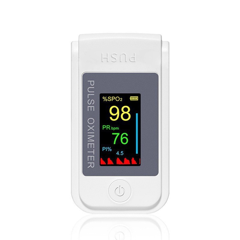 LK87 Blood Oxygen Monitor Oximeter Finger Clip Pulse Oxygen Saturation Monitor Portable