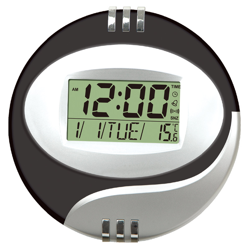 Large screen digital display kitchen living room bedroom hanging clock modern silent hanging clock electronic clock