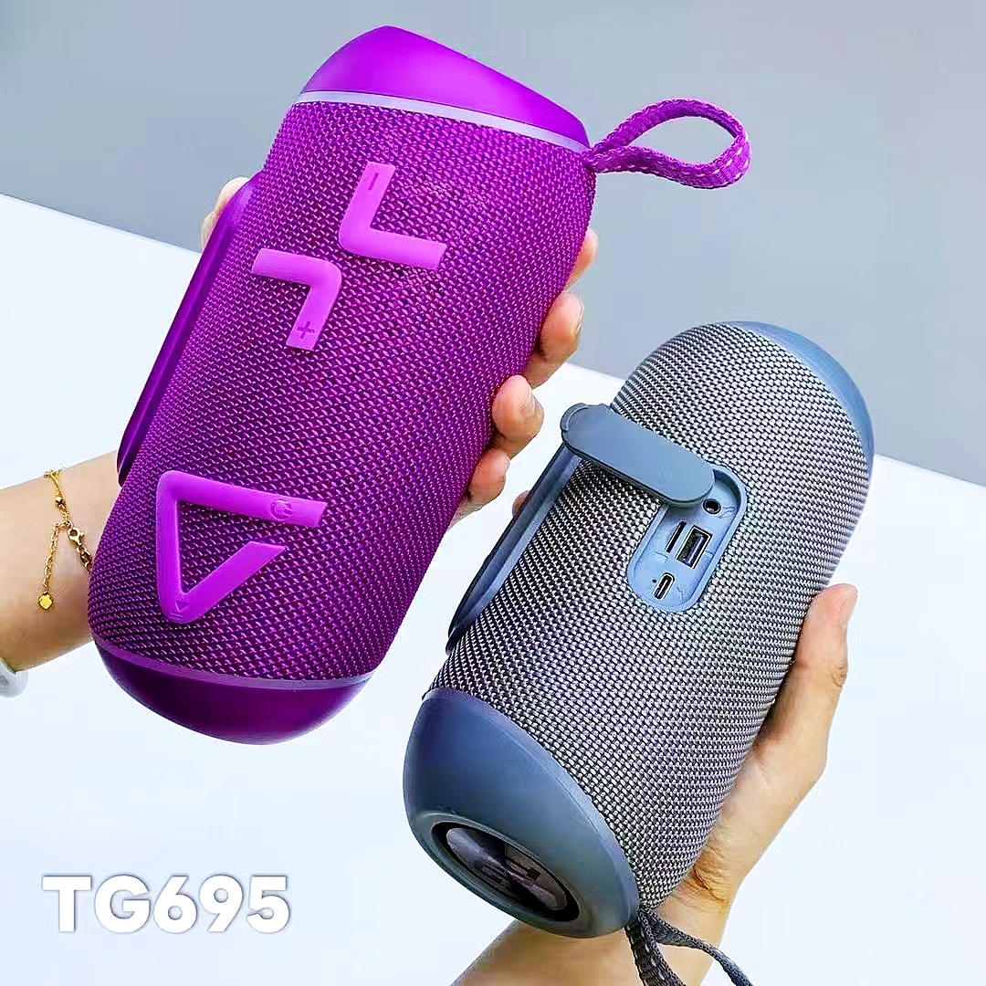 Portable TG695 Bluetooth Speaker Large Volume Gift Card TWS Couplet Sports Dynamic Subwoofer Speaker