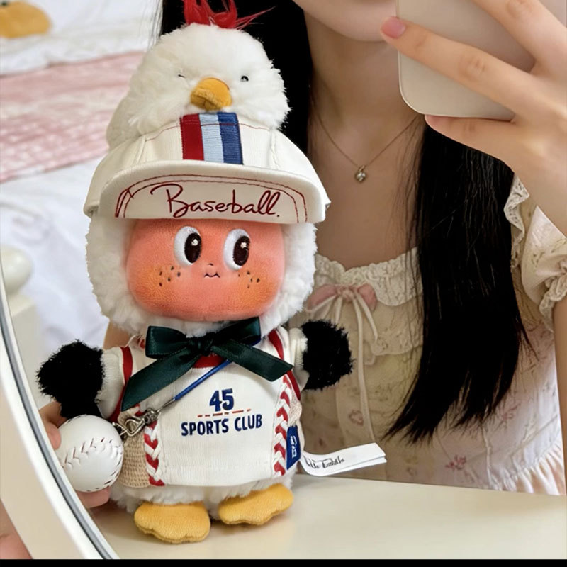 Only doll clothes] Suitable for Star People Heartbeat series albatross vow baseball jacket doll clothes set cute