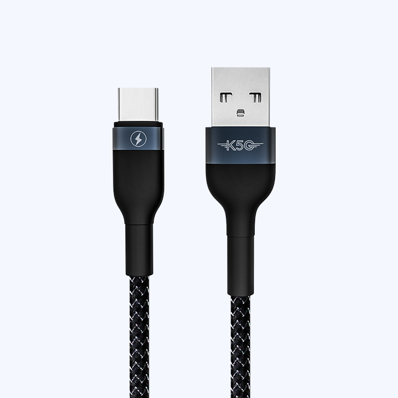New Fast Charging Cable Braided Thickened Data Cable for Apple Huawei Xiaomi Phone 5A Fast Charging Cable