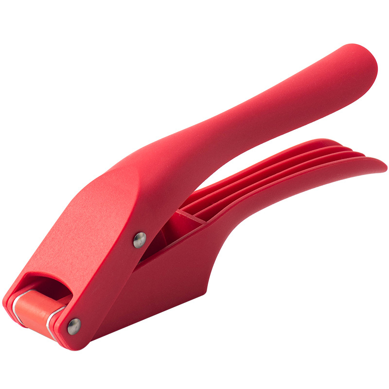 New 2-in-1 Kitchen Garlic Press Garlic Slicer Garlic Mincer Household Garlic Press